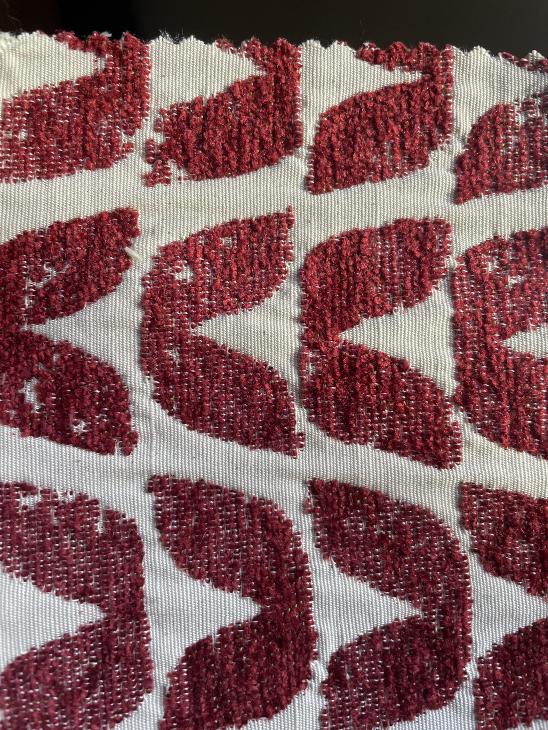 DI Designs Warnborough Red & White Club Armchair